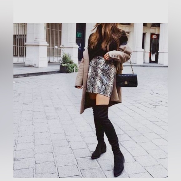 Steve Madden!❄️SADIE/blk faux suede/over the knee/size-8 - Picture 2 of 16